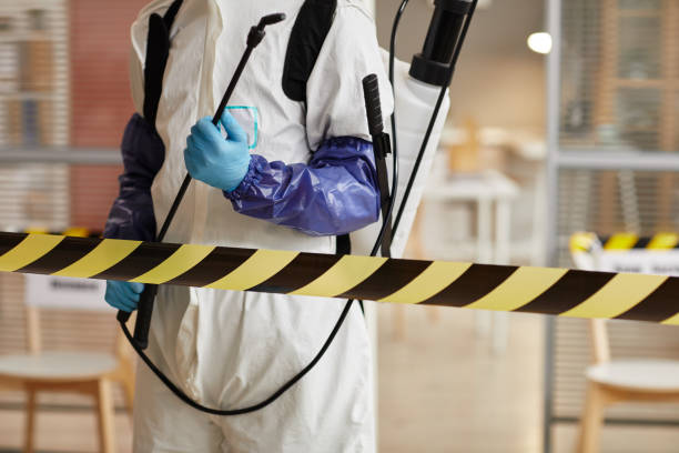 Professional Infectious Disease Decontamination technician working in South Prairie, WA